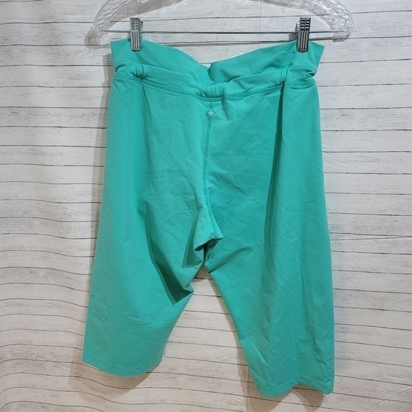 PRANA AQUA CROP ATHLETIC LEGGINGS, SZ MEDIUM - Picture 5 of 5